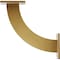 Ekena Millwork Bradford Steel Bracket, Hammered Gold 2"W x 9"D x 9"H BKTM02X09X09BRHGO - alternate 4